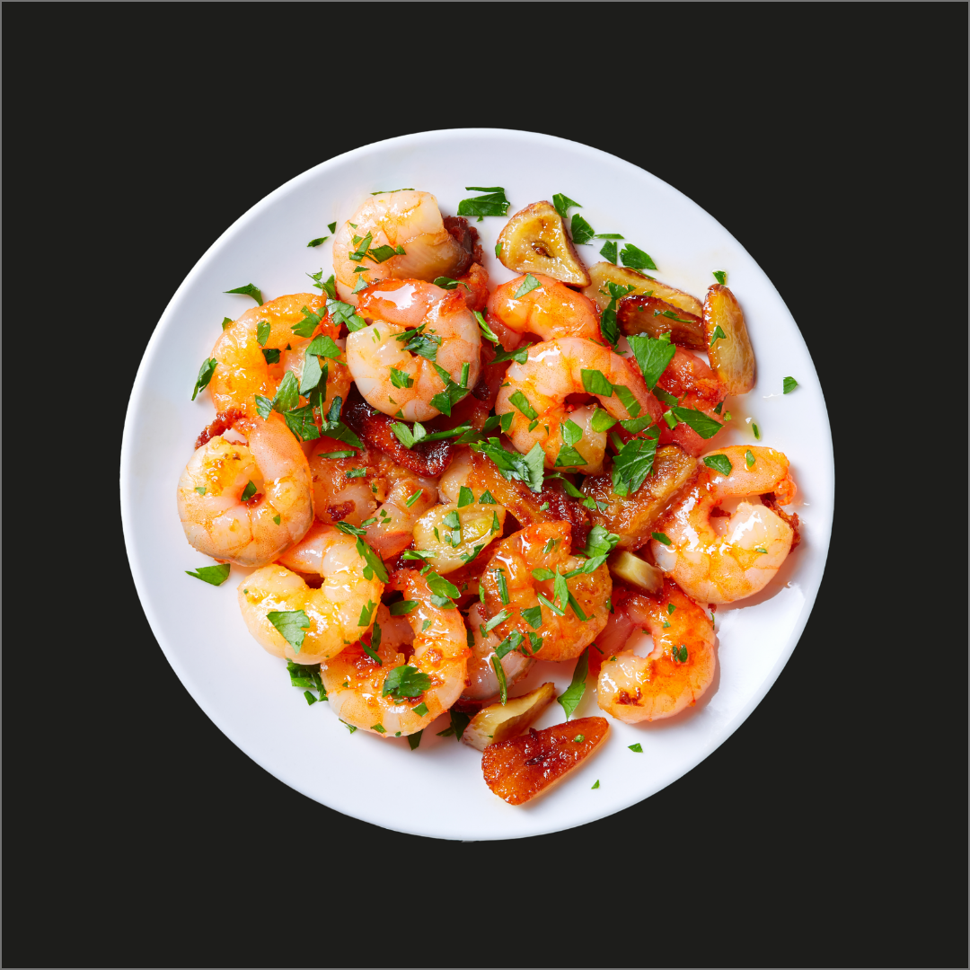 Camarón mediano pelado cocido calibre 36/40