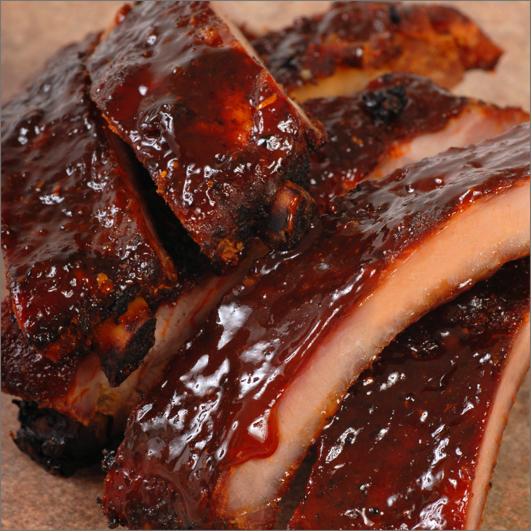 Baby Backs Ribs Ahumadas BBQ