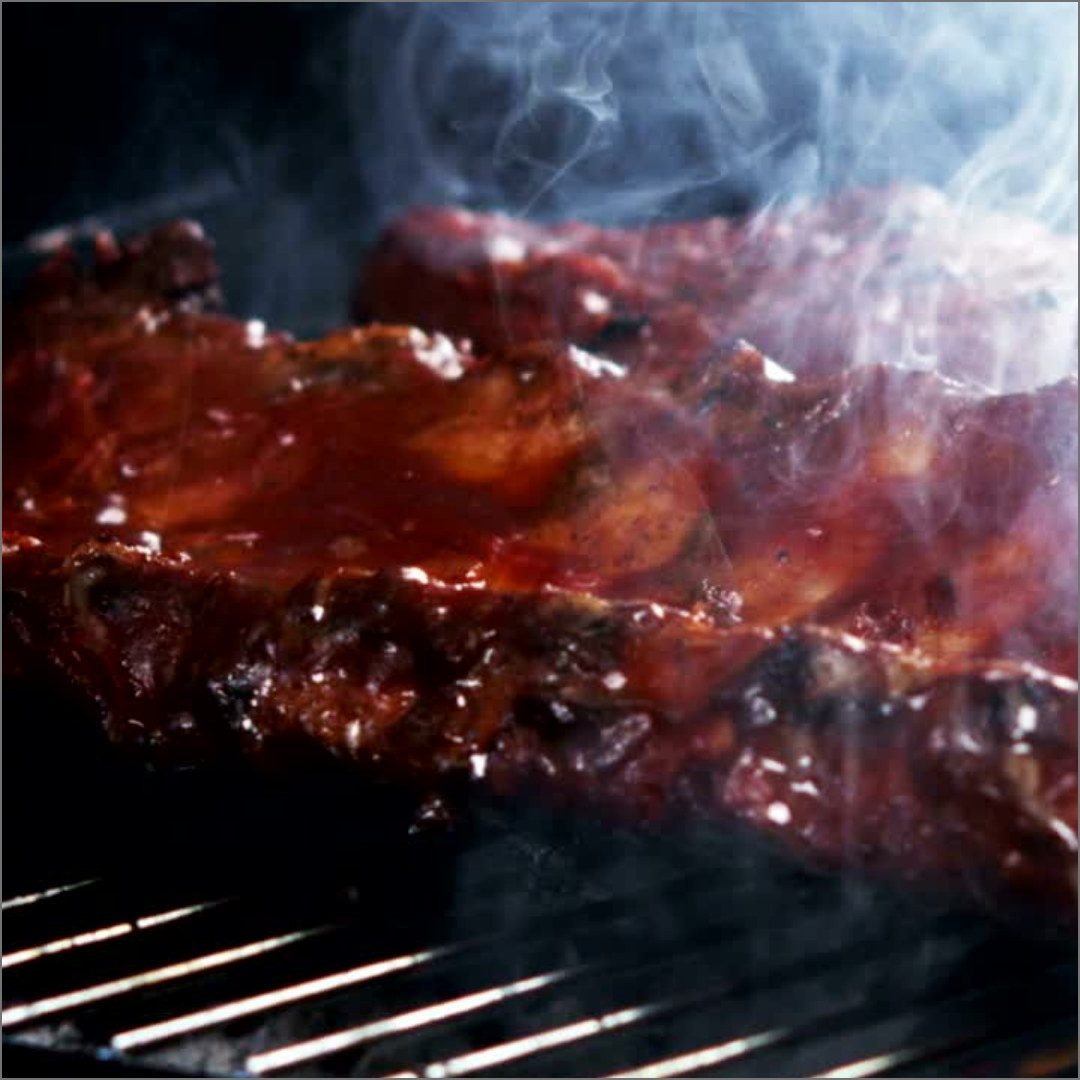 Baby Backs Ribs Ahumadas BBQ