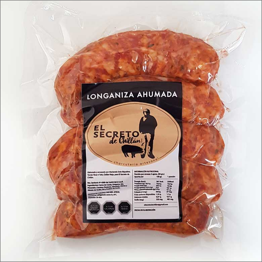 Longaniza Ahumada El Secreto de Chillán