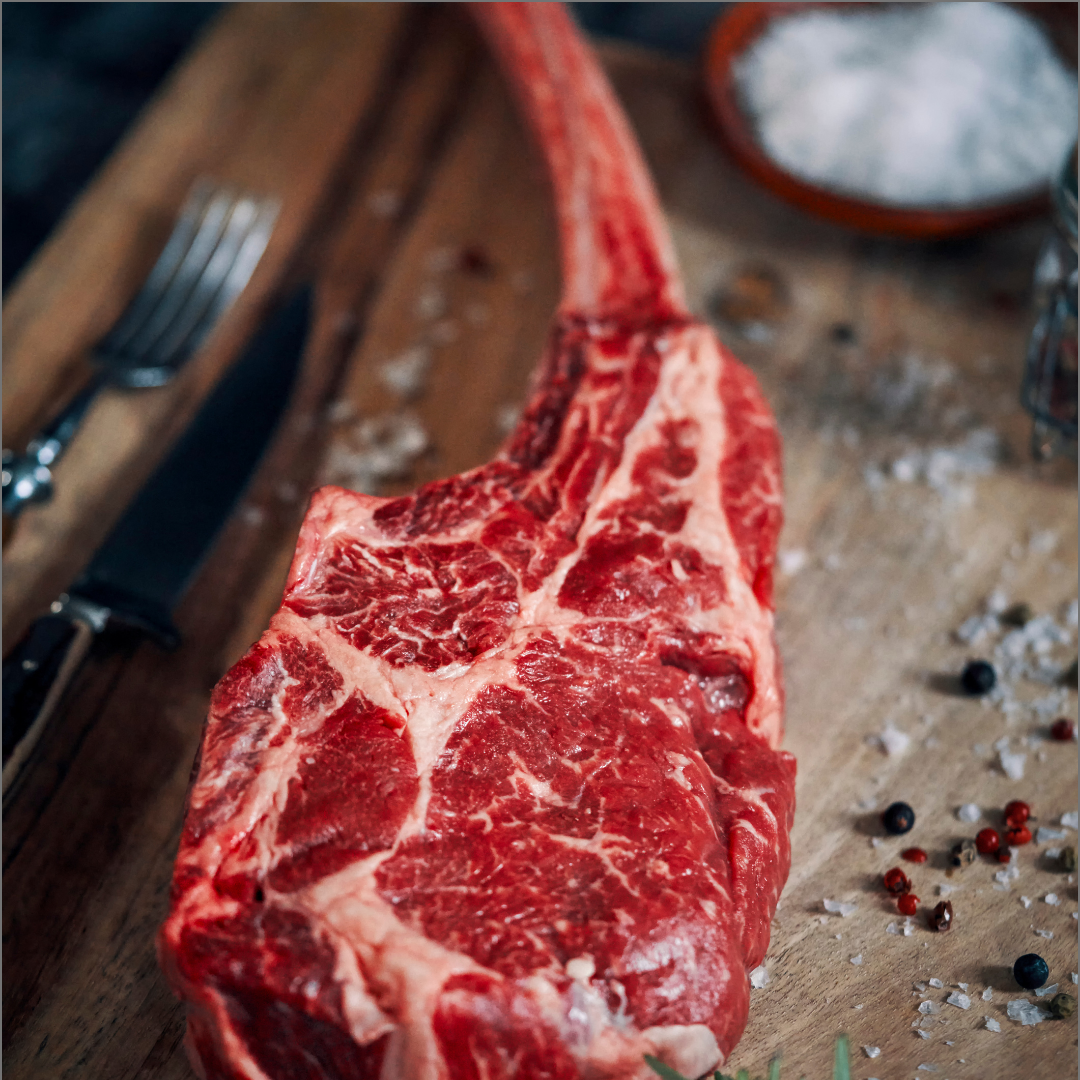 Tomahawk corto Angus nacional