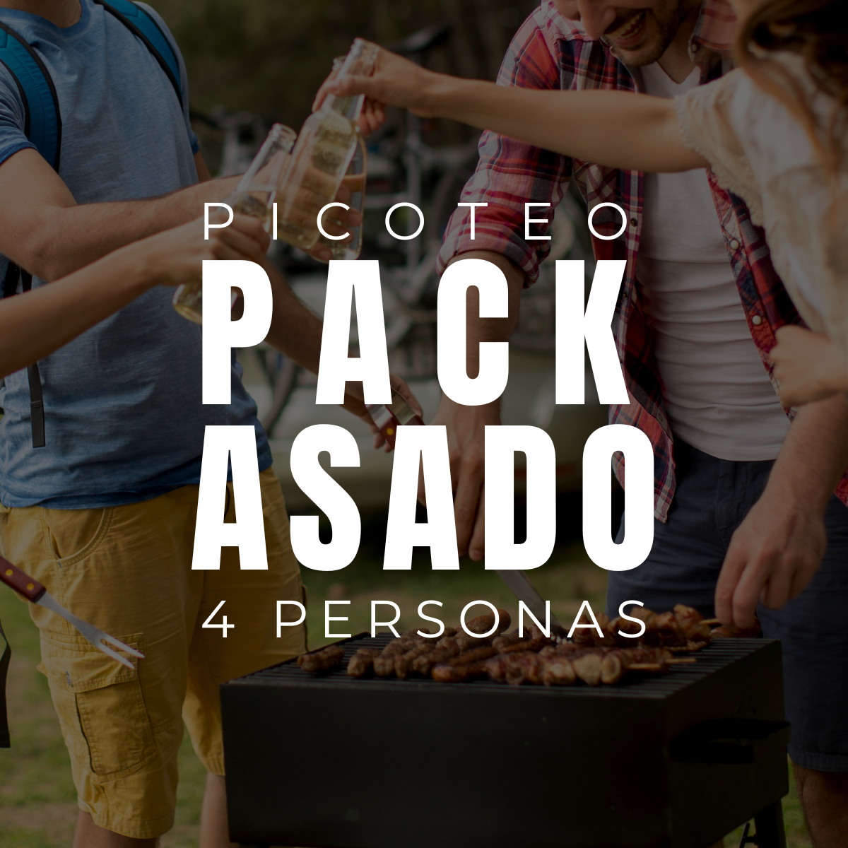 Pack asado Picoteo 4 Personas