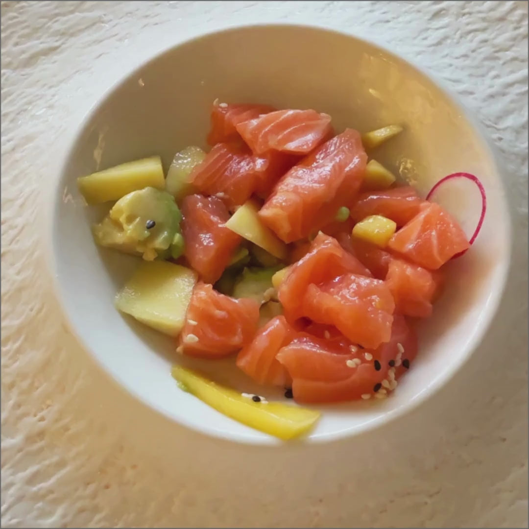 Salmón con piel porcion 500 Grs.